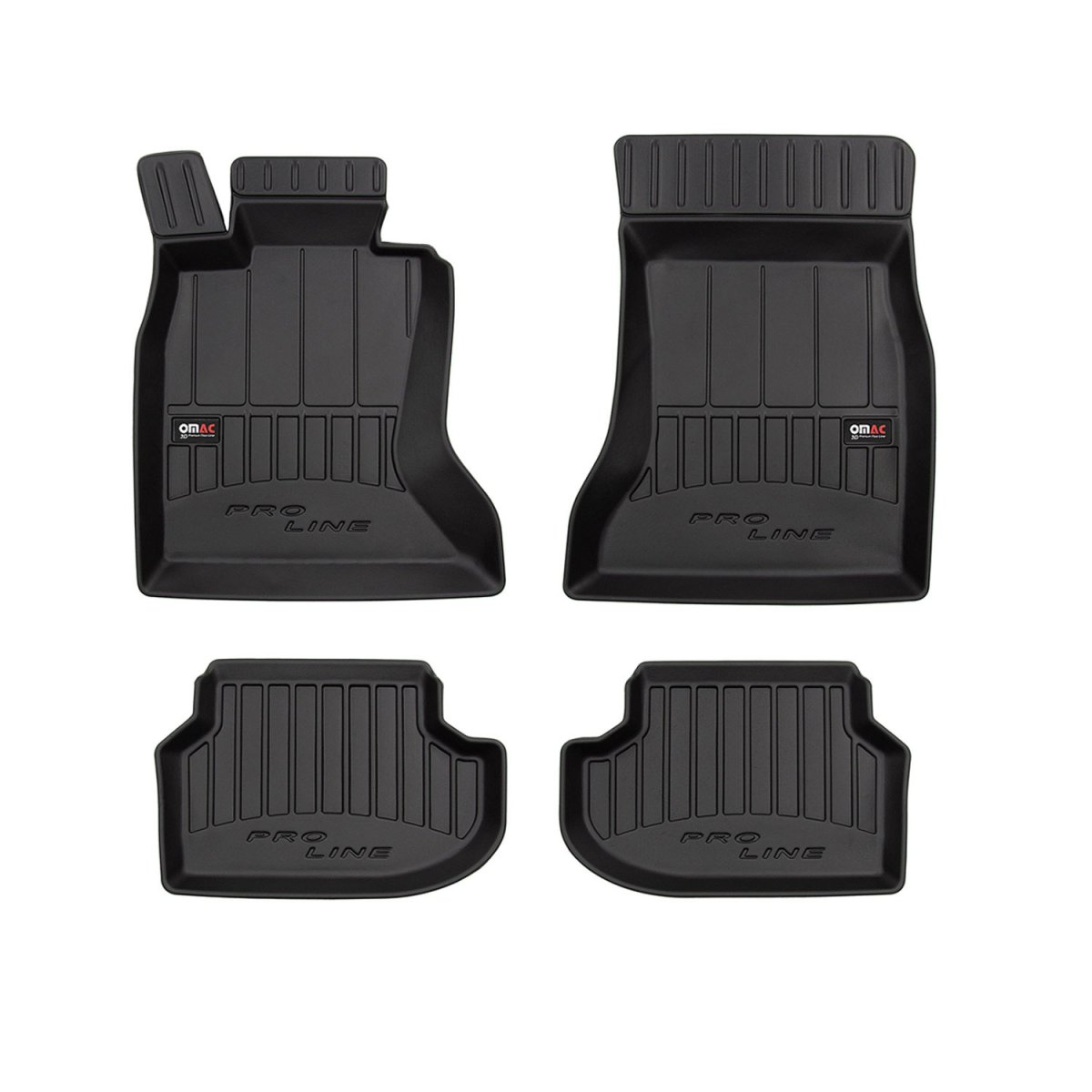 BMW 5 SERIES Floor Mat - Omac - Proline Premium TPE - Black - '10-'13